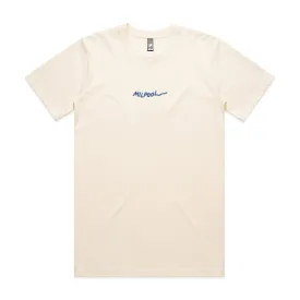 Embroidered Milpool Heavyweight T-Shirt (Ecru)