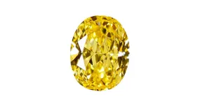 Fancy Vivid Yellow Diamond 0.58ct