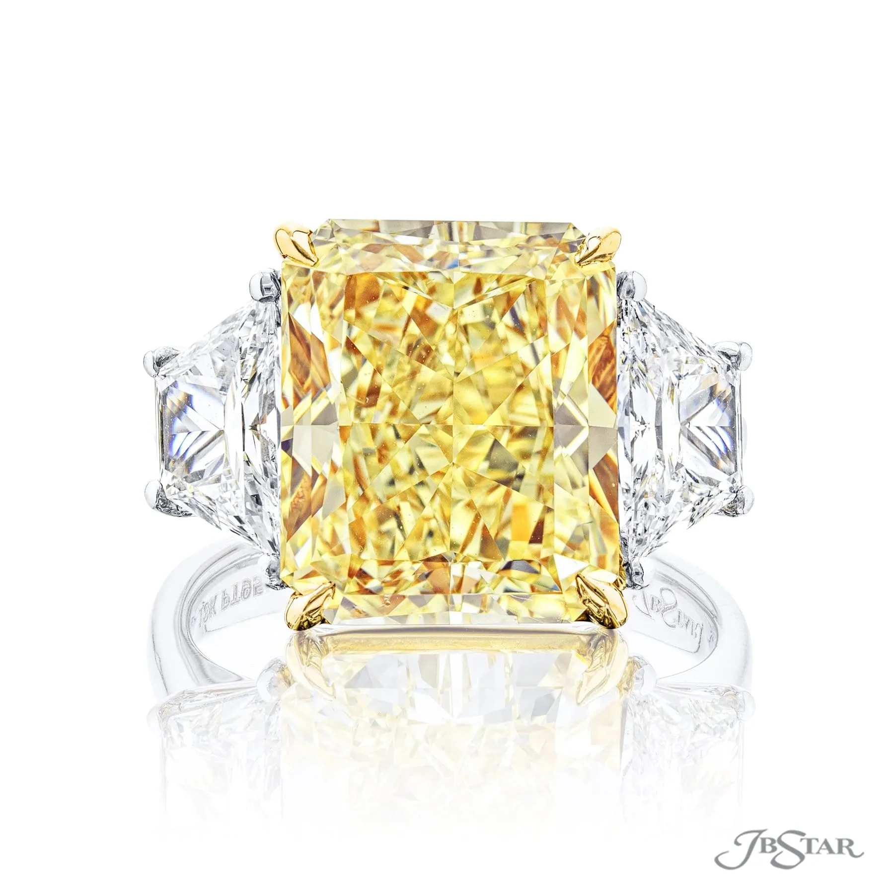 Fancy Yellow Diamond Platinum