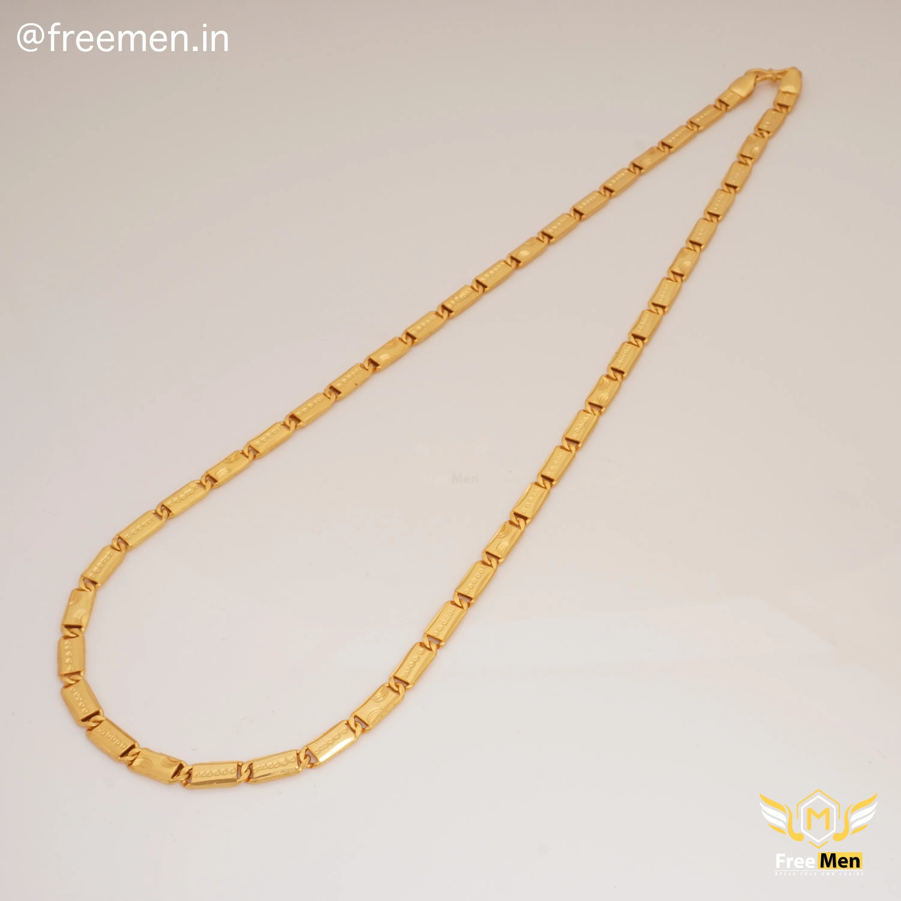 Freemen Elegant Plane Nawabi Biscuit Golden Chain - FMC111