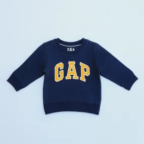 GP - Kids 'Navy' Printed Terry Sweatshirt GP386