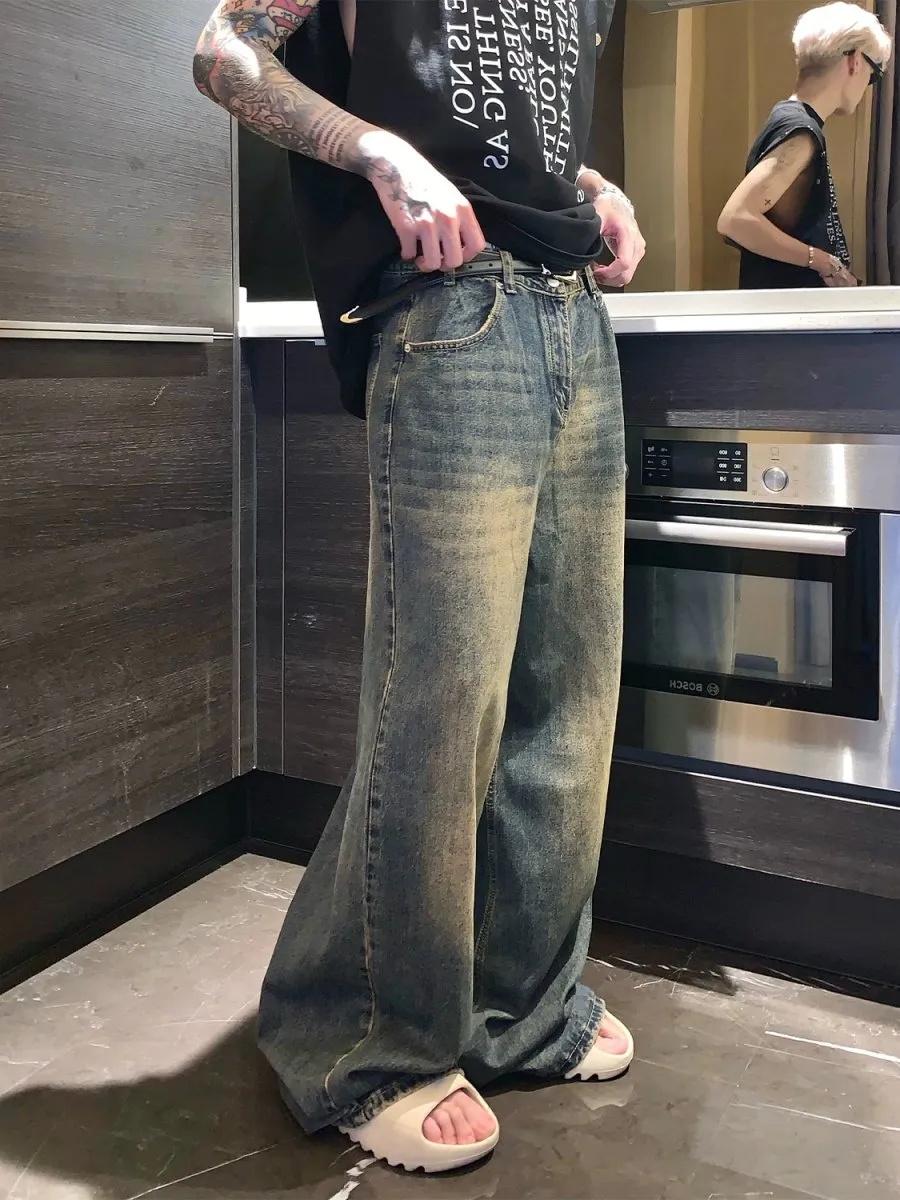 GS No. 75 Korean Loose Jeans