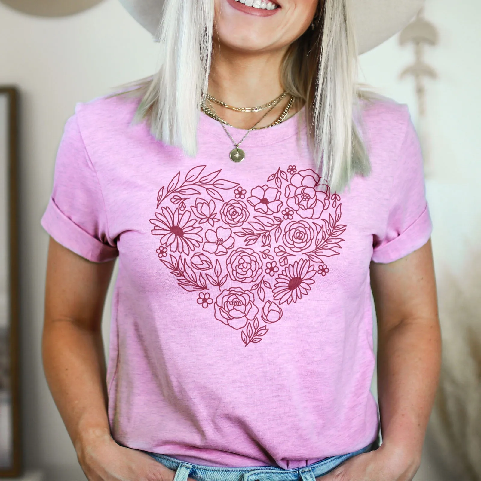 Heart - Wildflowers Tee