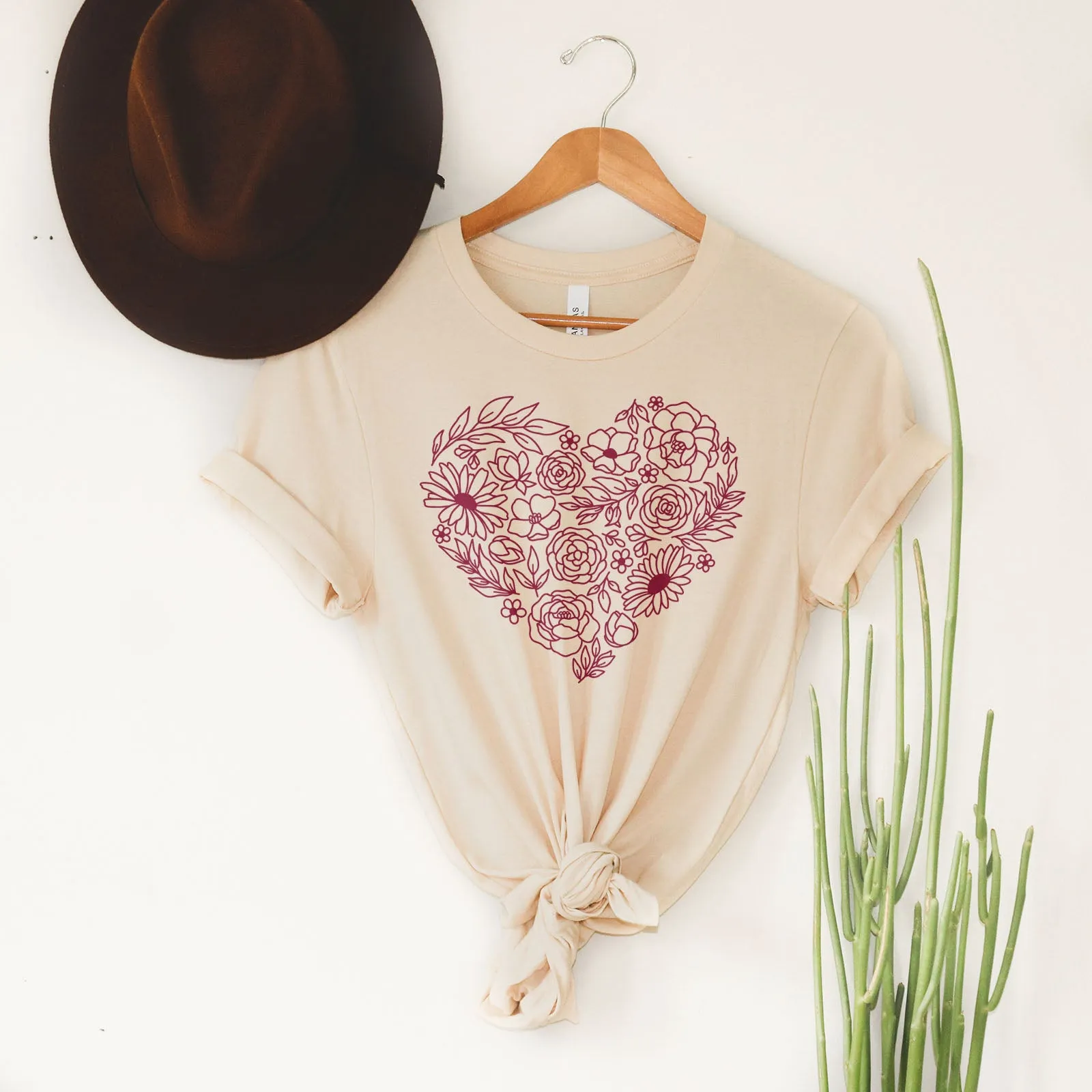 Heart - Wildflowers Tee