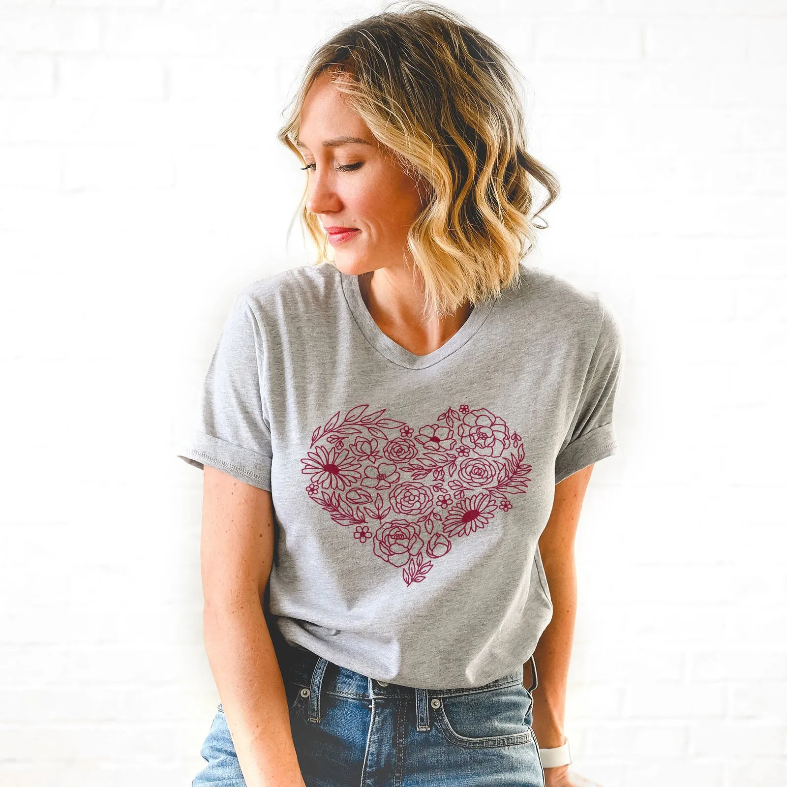 Heart - Wildflowers Tee