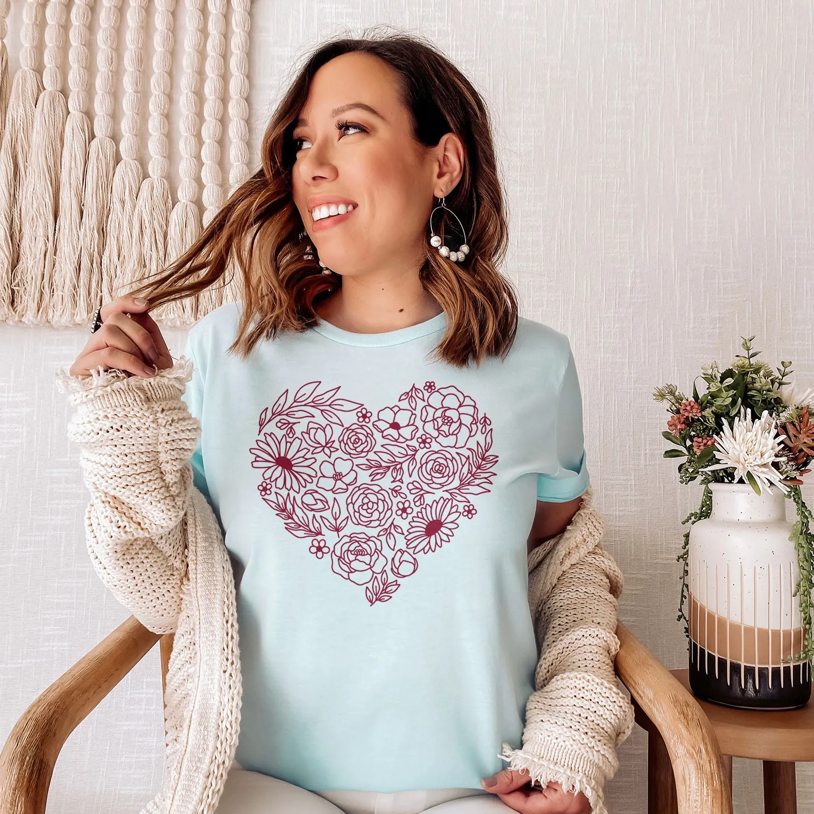 Heart - Wildflowers Tee