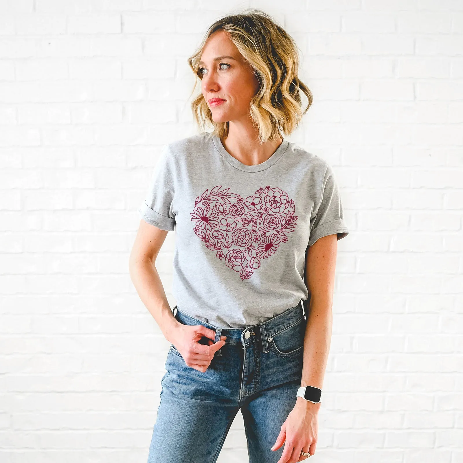 Heart - Wildflowers Tee