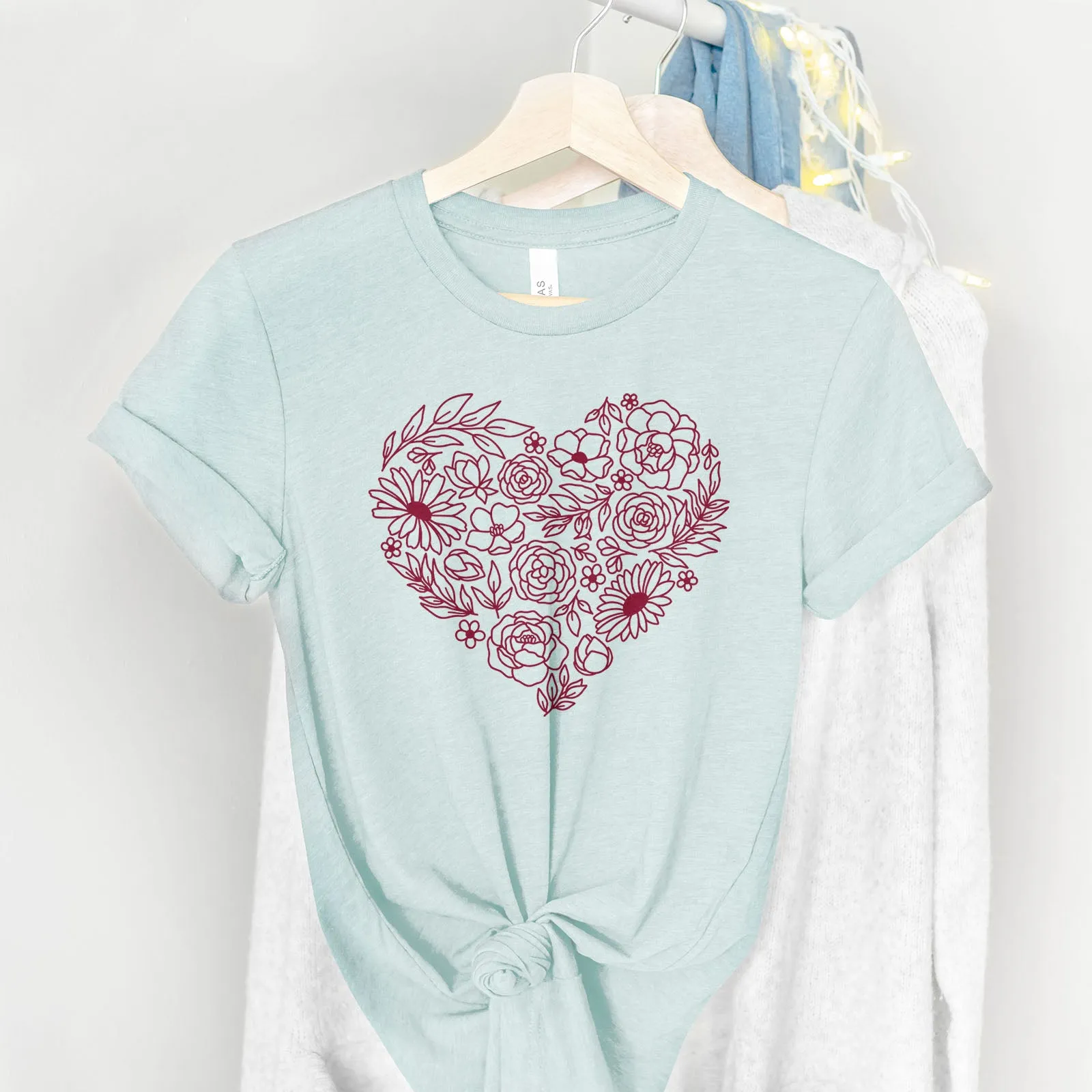 Heart - Wildflowers Tee