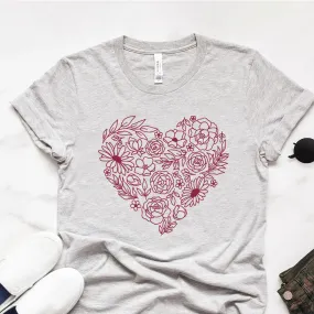 Heart - Wildflowers Tee
