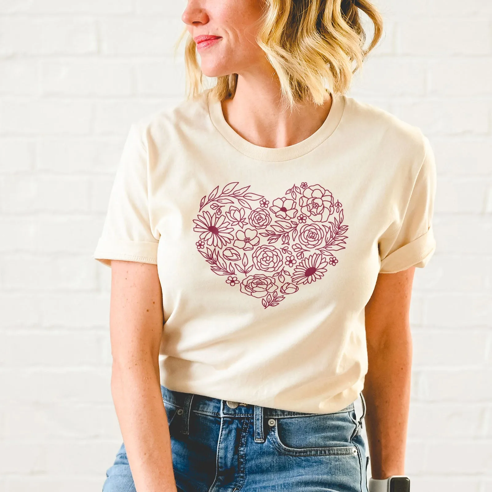 Heart - Wildflowers Tee