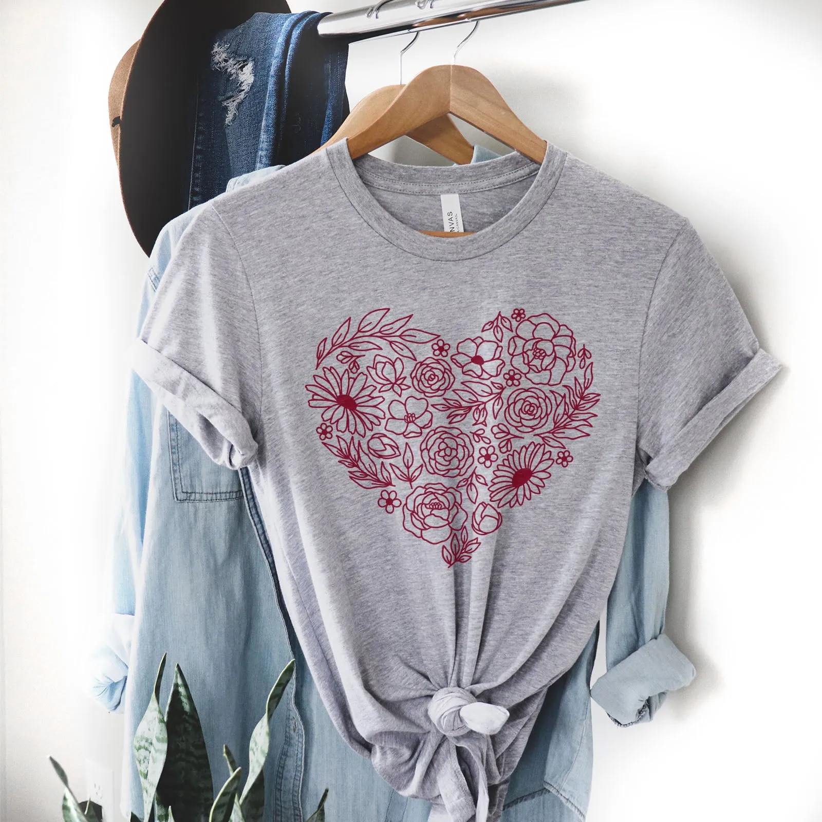 Heart - Wildflowers Tee