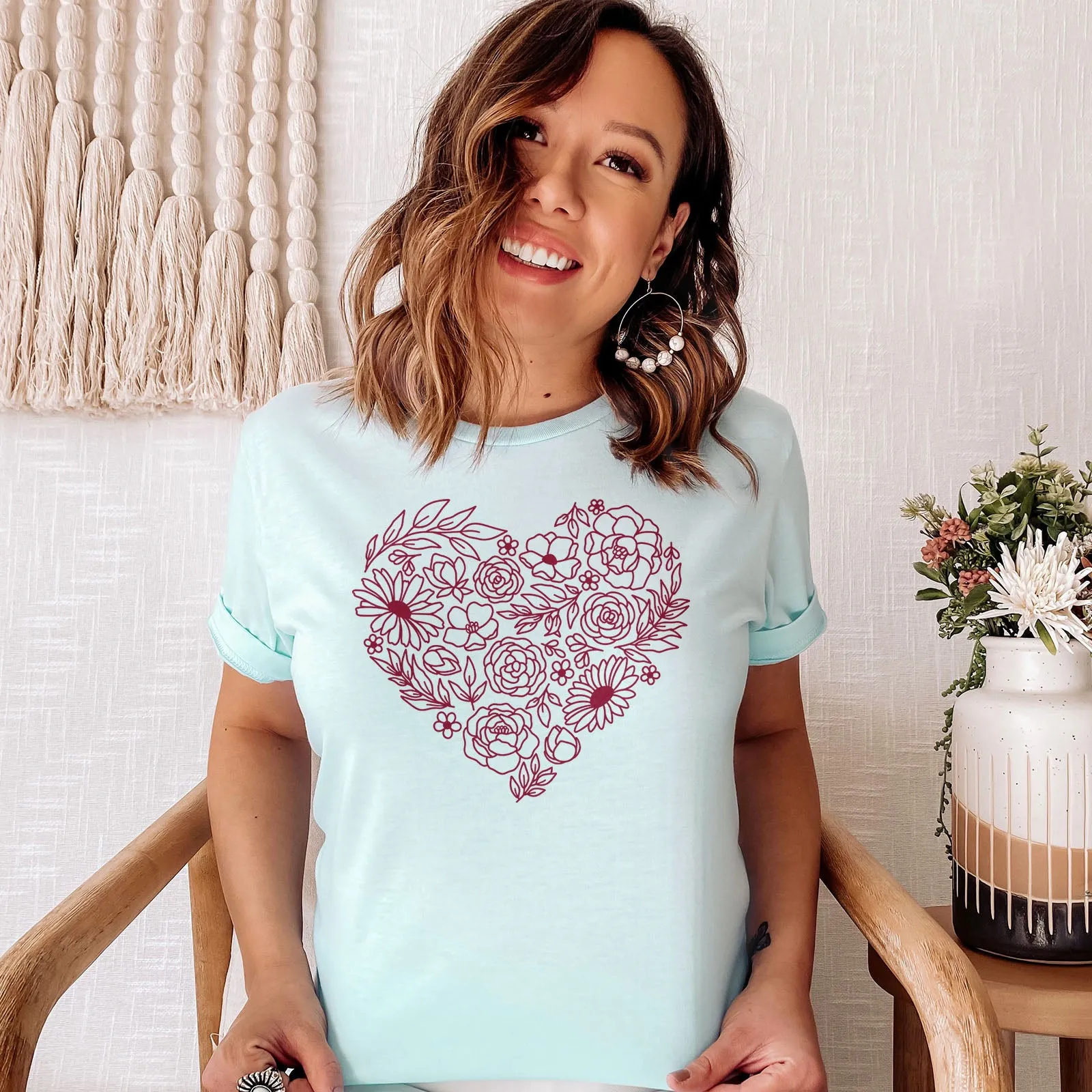 Heart - Wildflowers Tee
