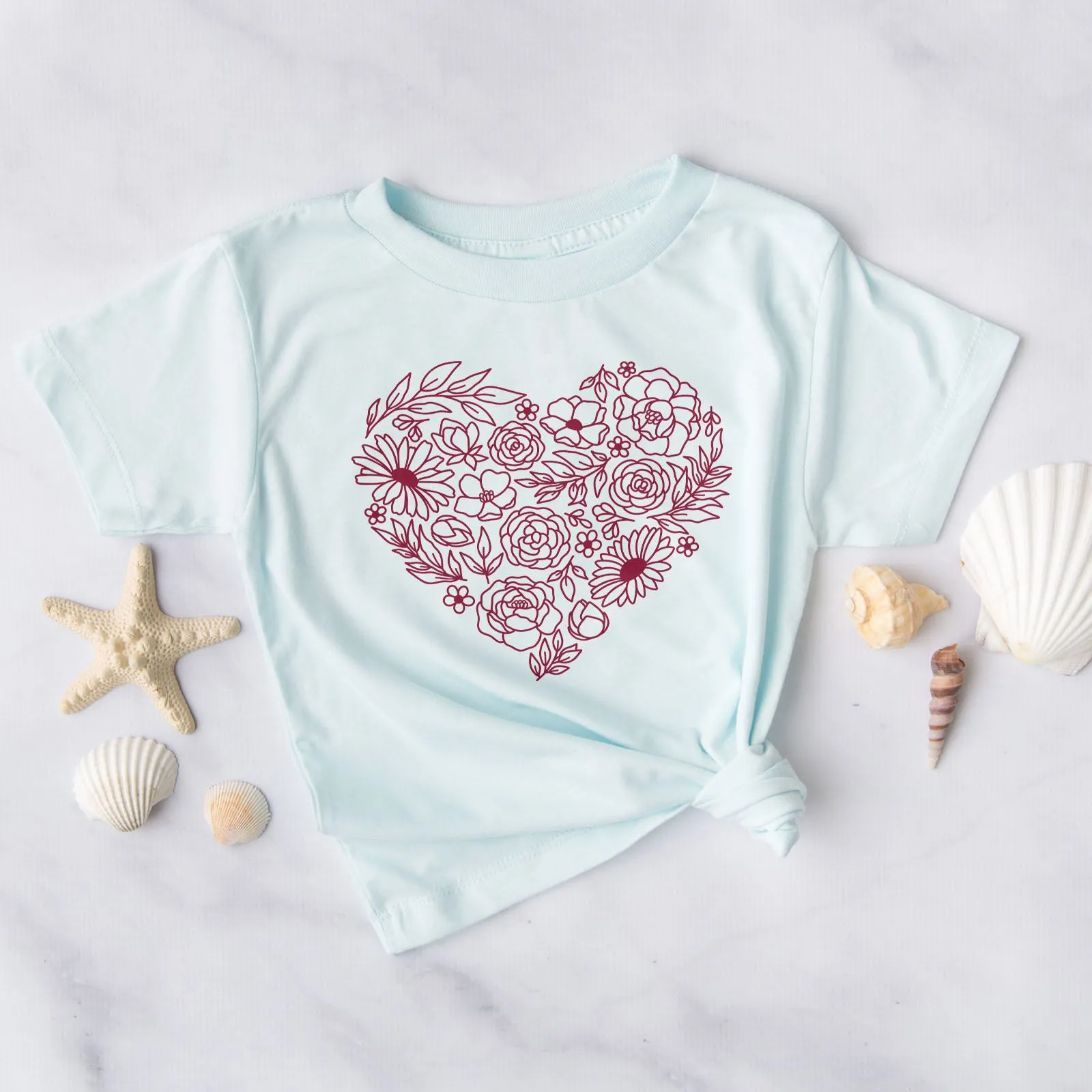 Heart - Wildflowers Tee