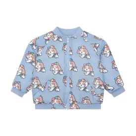 Huxbaby Happy Pup Reversible Bomber