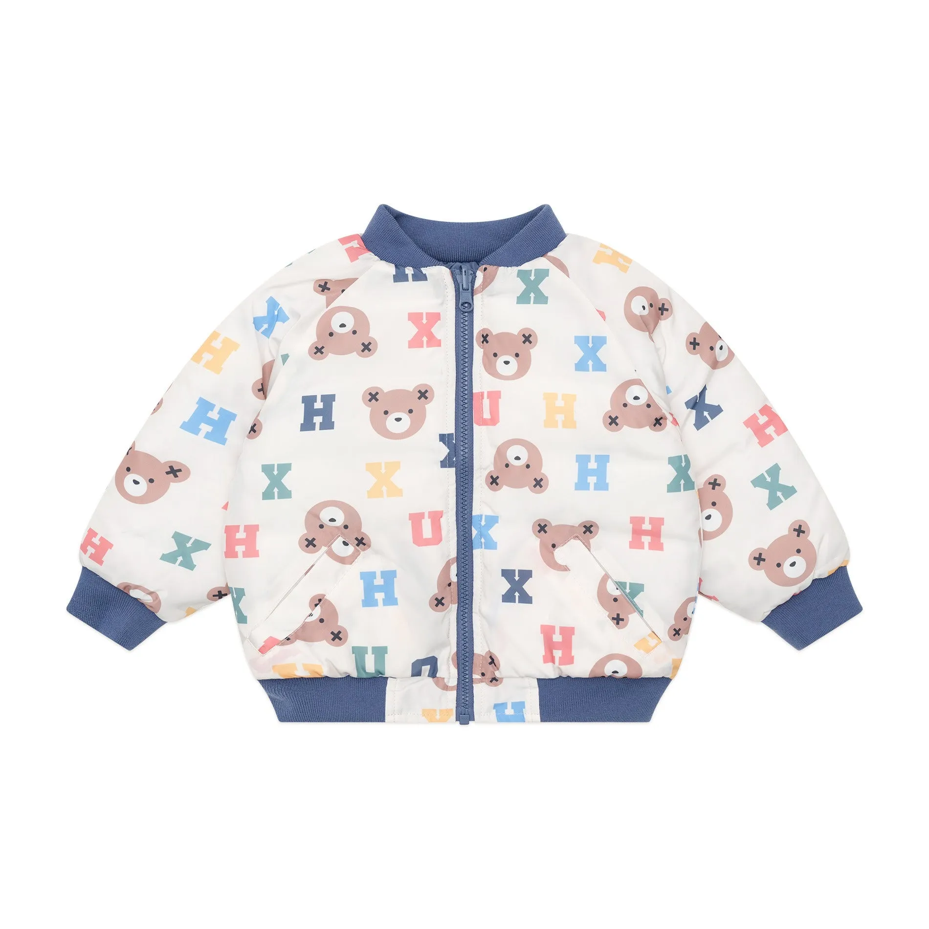 Huxbaby Hux Alphabet Reversible Bomber