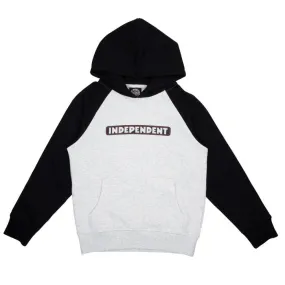 Independent Youth Bar Hood - Black/Heather Grey