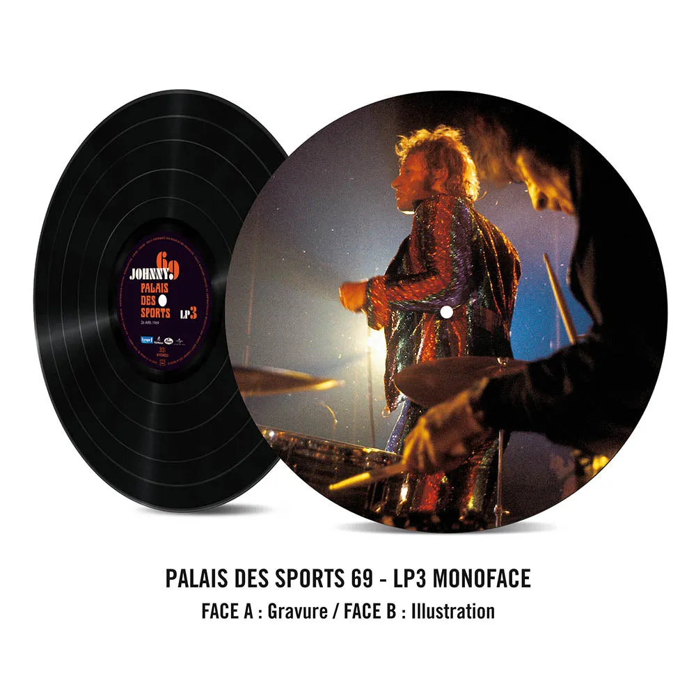 Johnny Hallyday - Palais des sports 26.04.1969 - 3LP