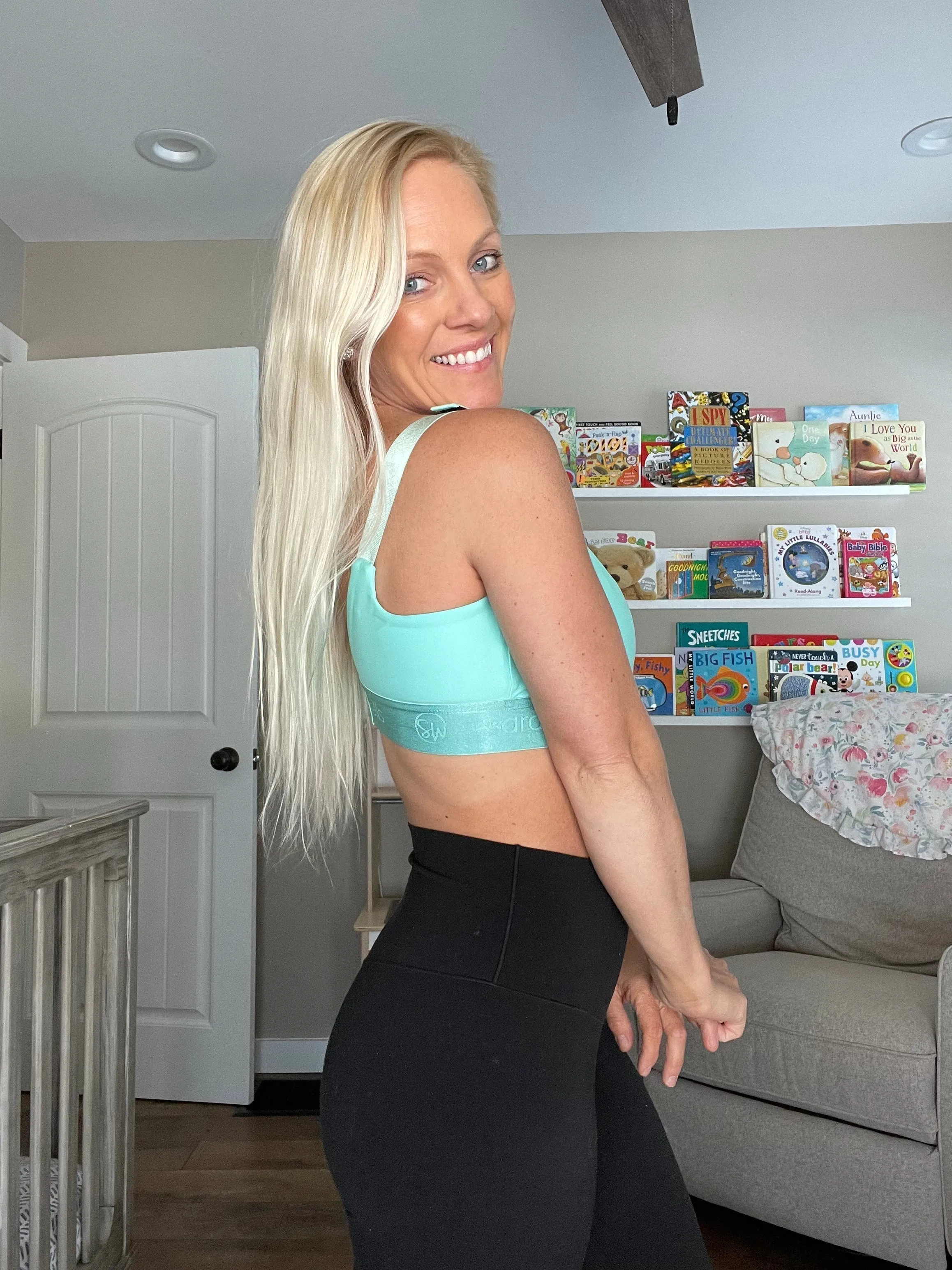 Journey Hands Free Pumping Bra | Mint