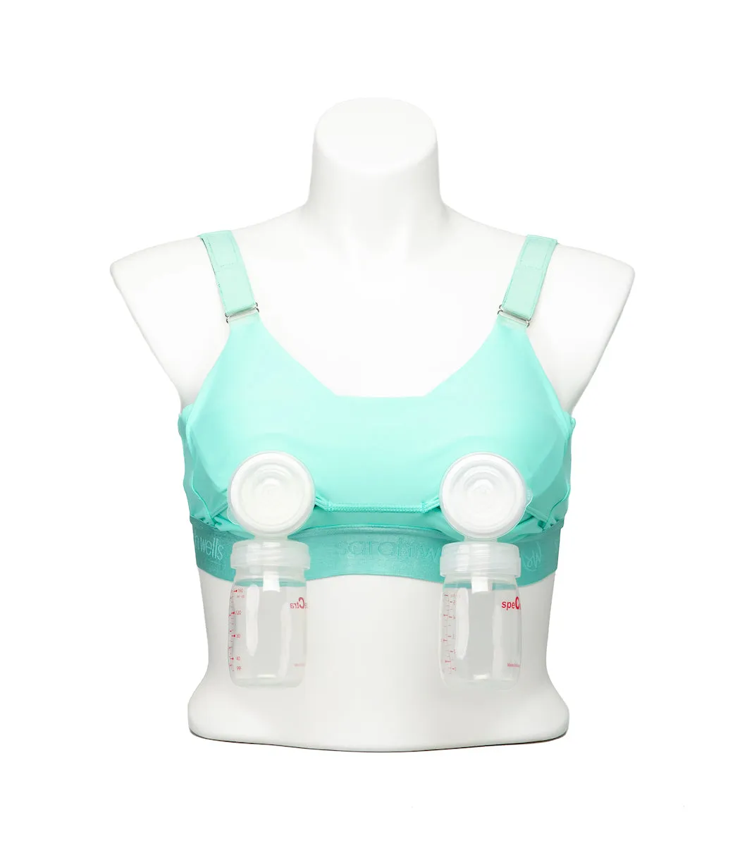 Journey Hands Free Pumping Bra | Mint