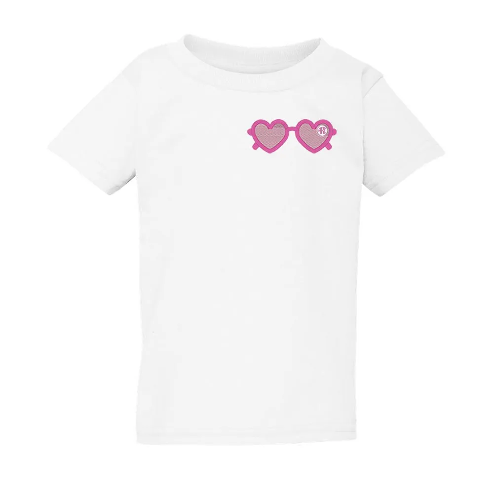 Kids Monogrammed Sunglasses T-Shirt