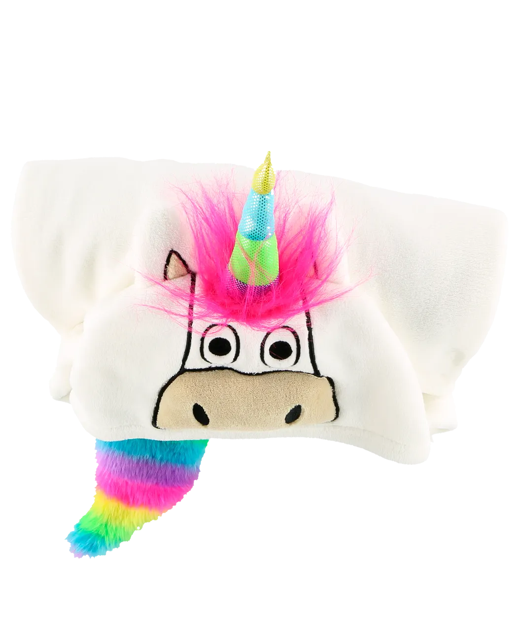 Kids Unicorn Critter Hooded Blanket by Lazy One