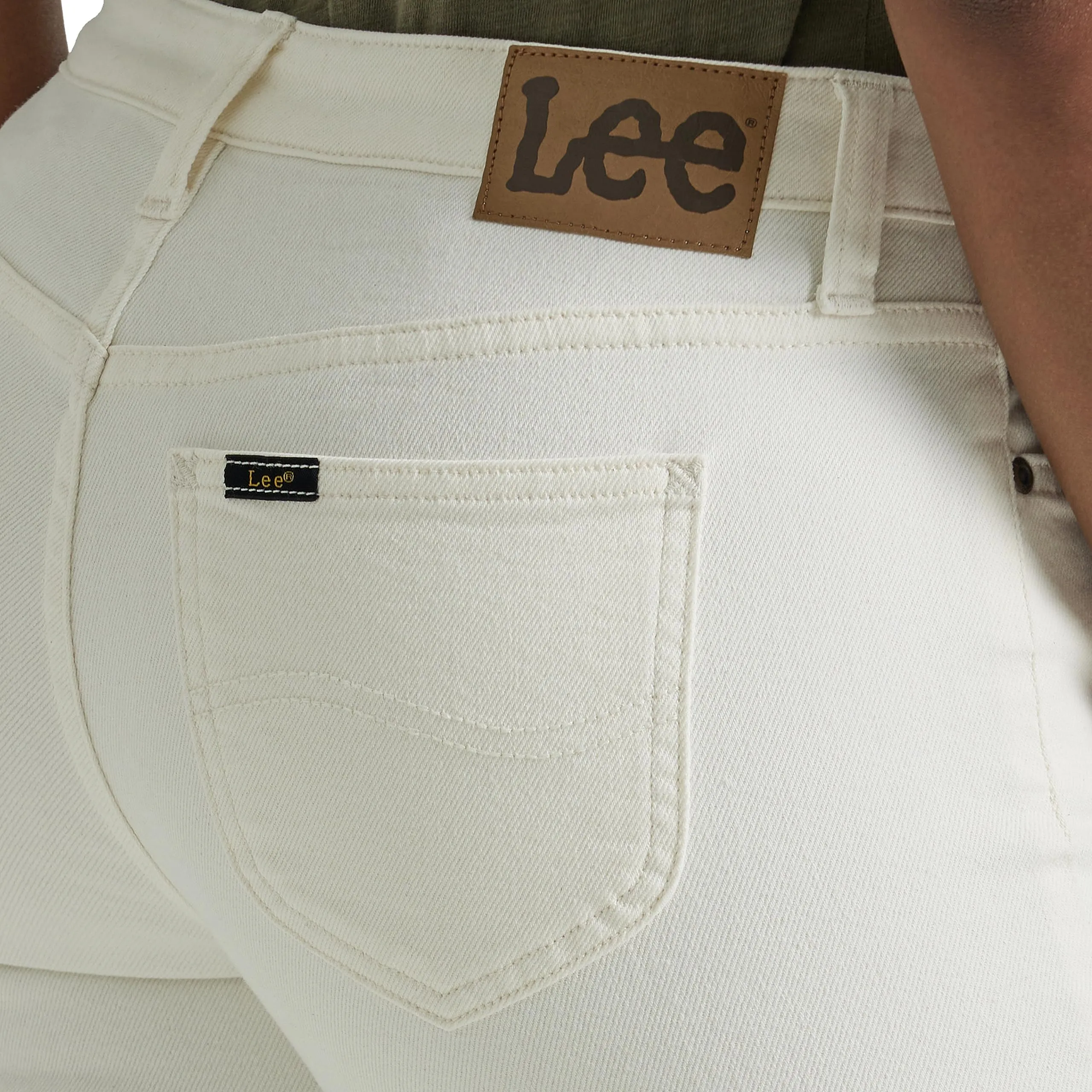 Legendary Straight Leg Jeans Lee, Ecru