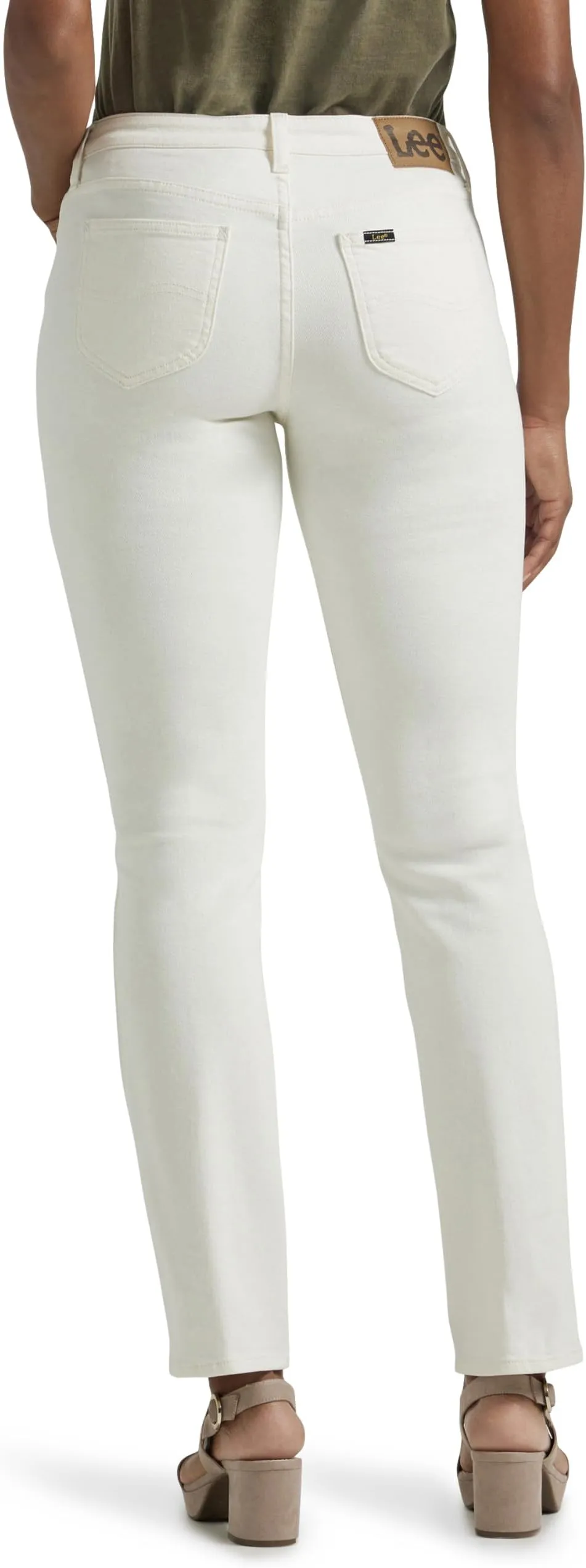 Legendary Straight Leg Jeans Lee, Ecru