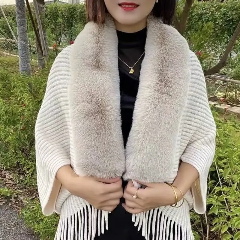 Limited Time Offer - 49% OFF! Knitting Thick Women's Loose Shawl 