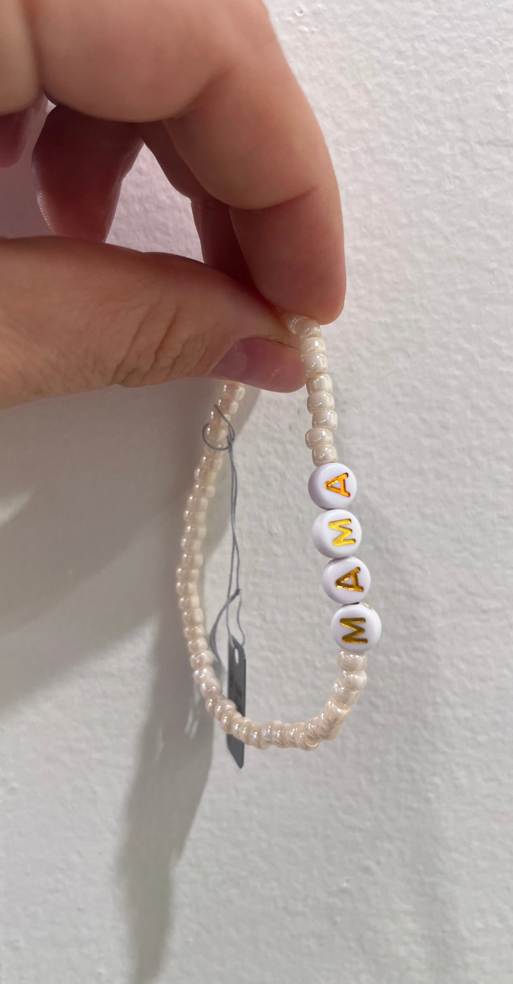 Made by Mira Mama Bracelet | Gold   Ivory