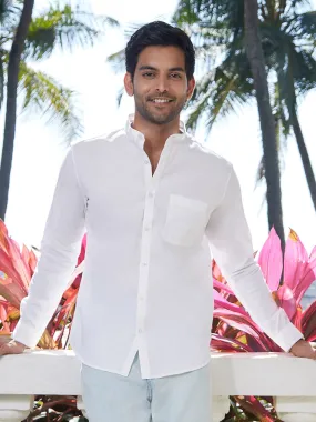 Mandarin Collar Shirt - Zenscape