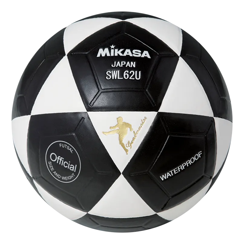 Mikasa Sports SWL62 Series Futsal Ball - Black/White