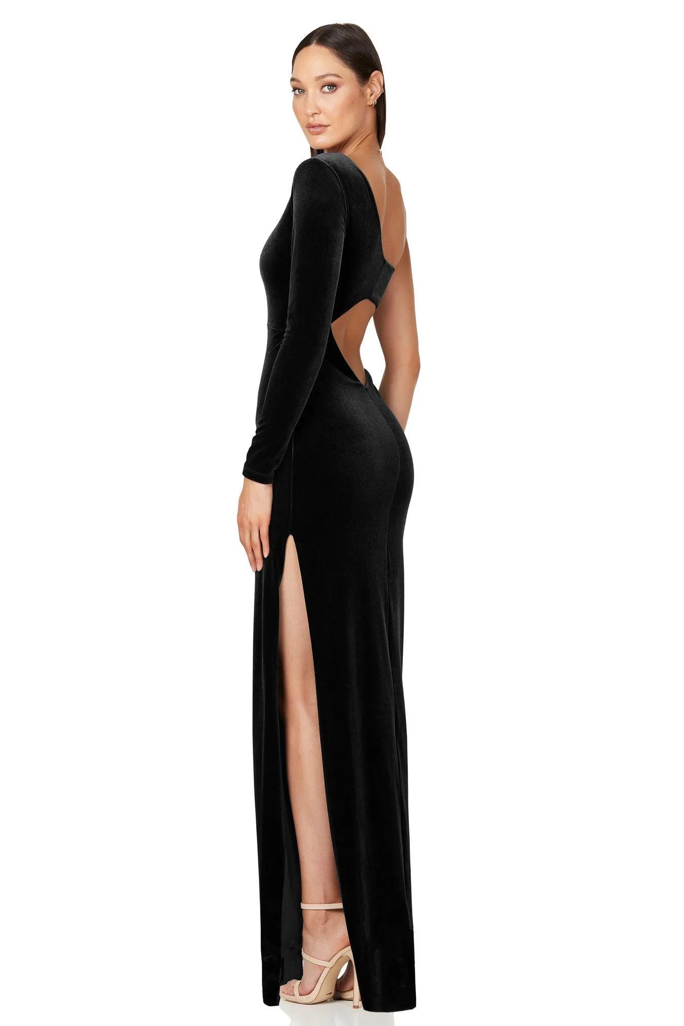 Nookie Dejavu Gown - Black