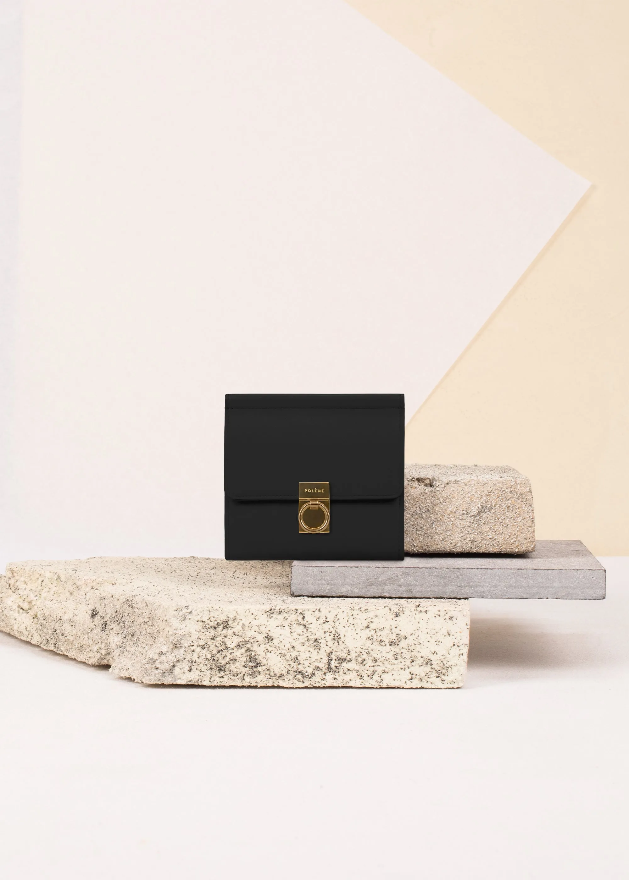 Premium Smooth Black No.7 Wallet