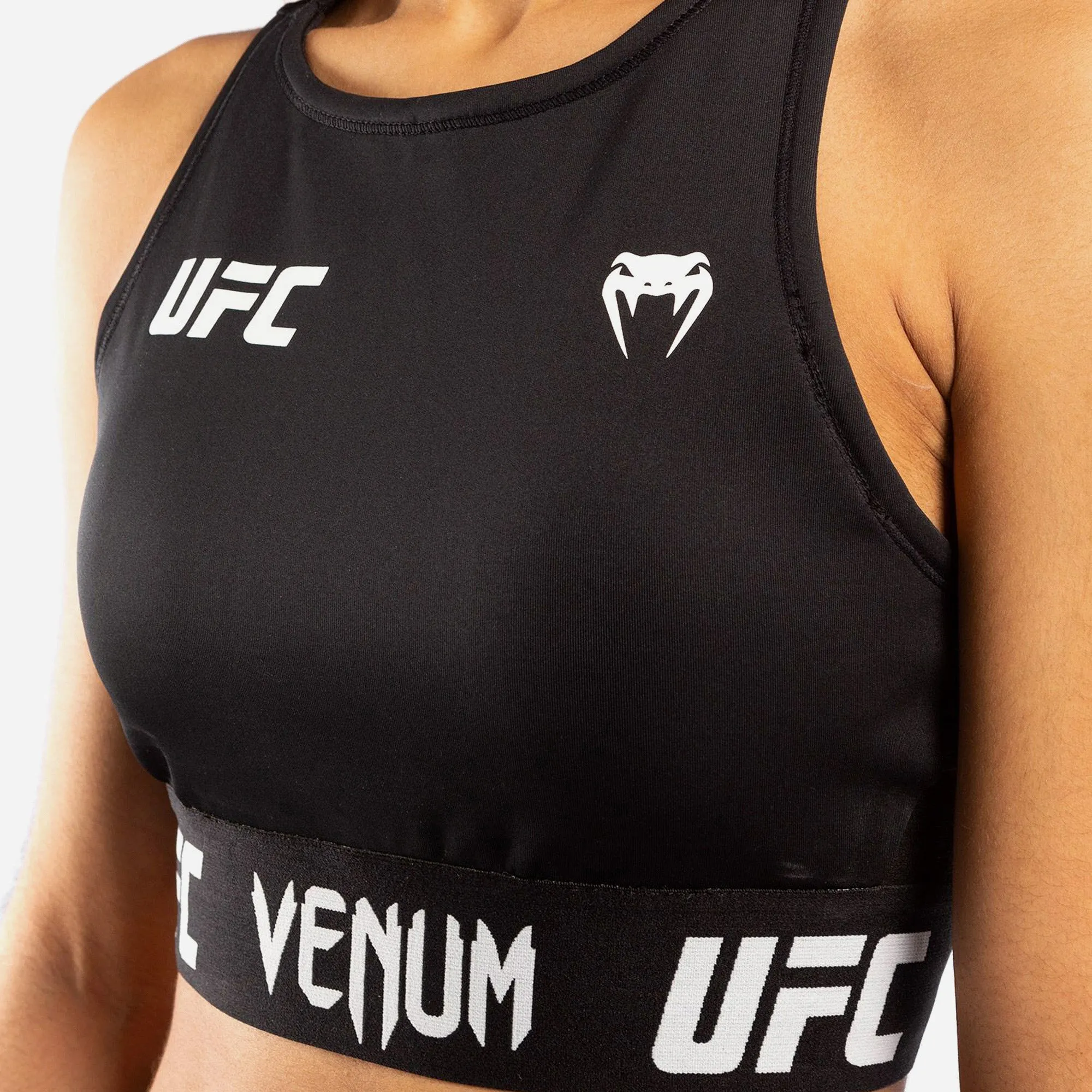 Áo Bra Thể Thao Nữ Venum Official Ufc Fight Week - Đen