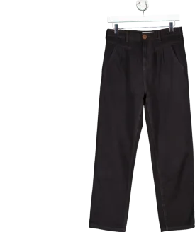 One Teaspoon Black High Waist Straight Leg Jeans W26