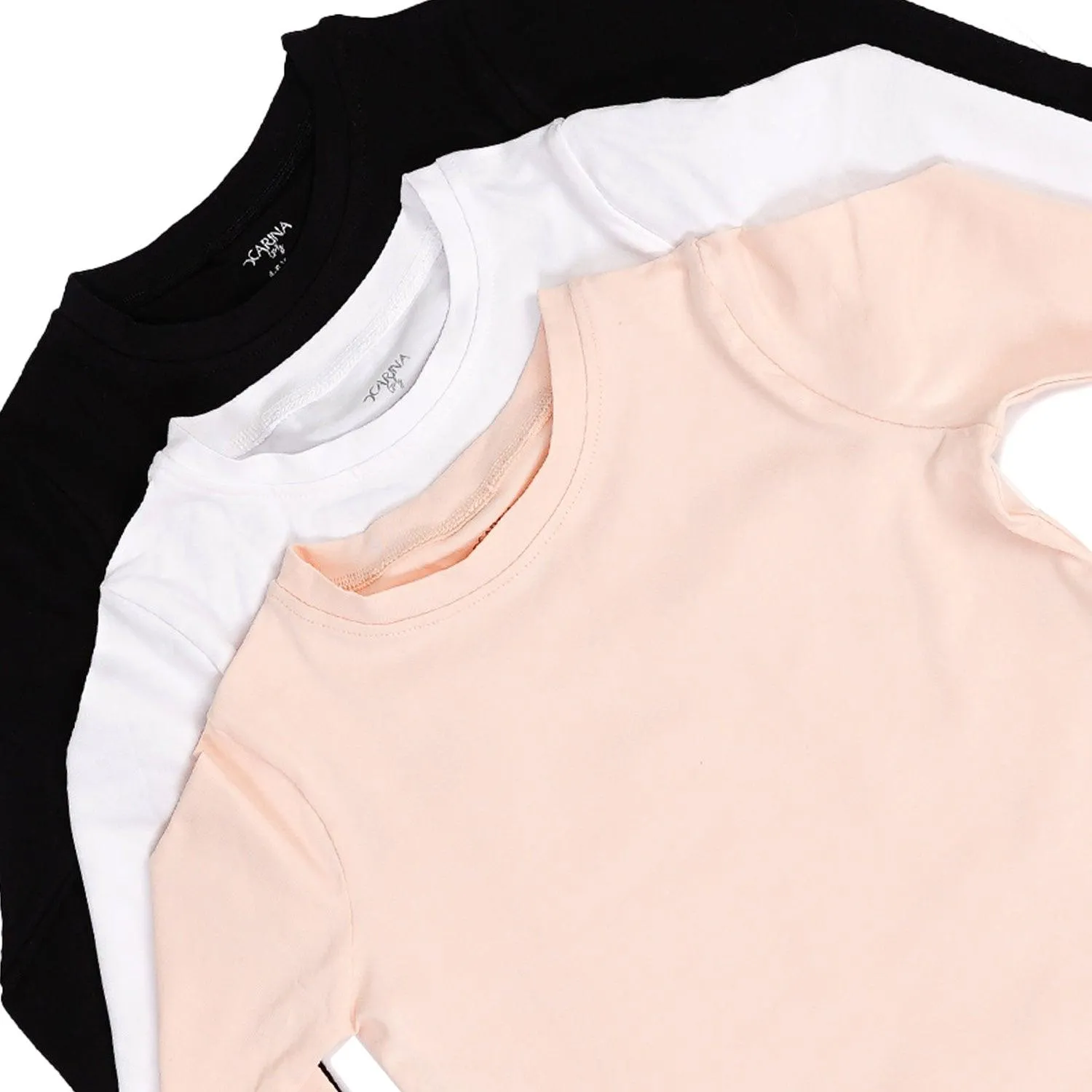 Pack of 3 Girly Long Sleeves Top