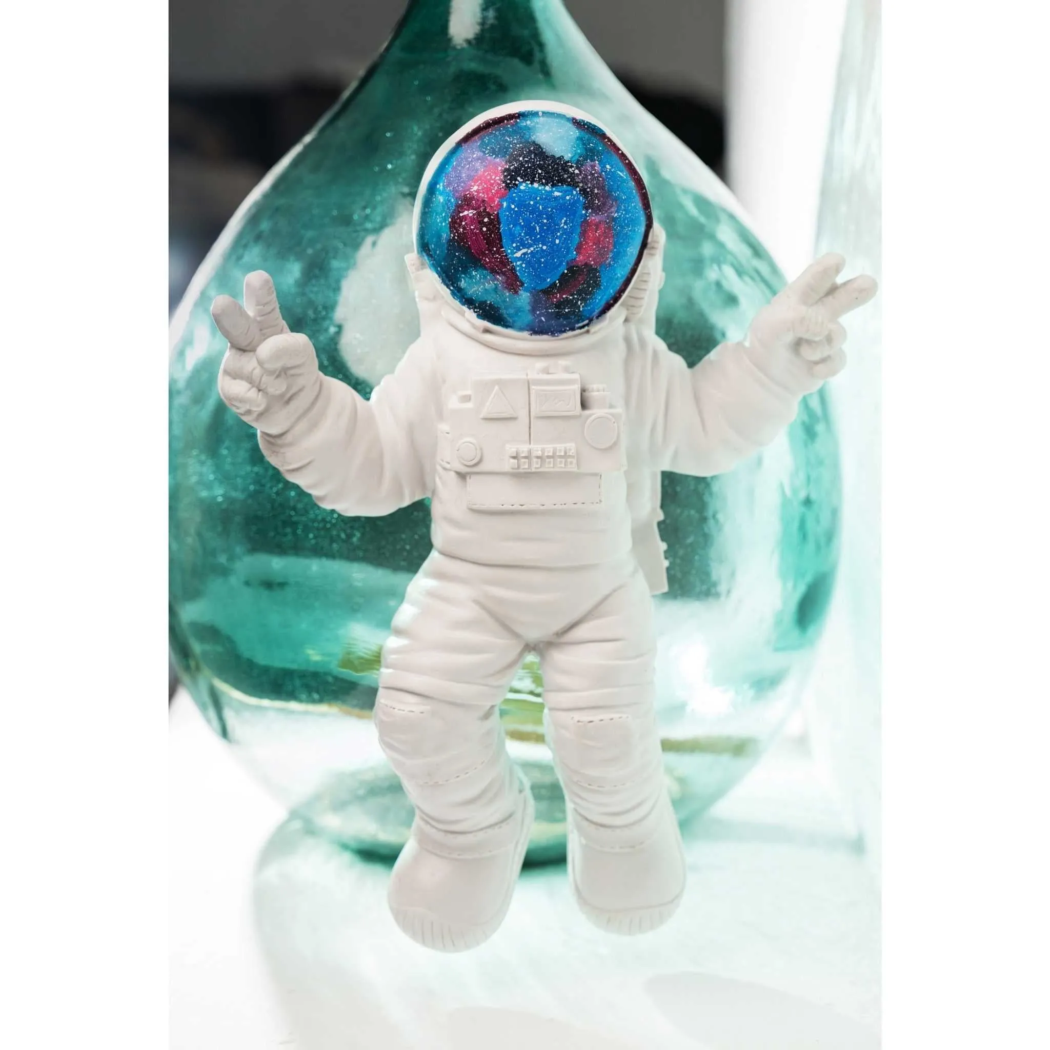 Peace Out Astronaut Wall Sculpture