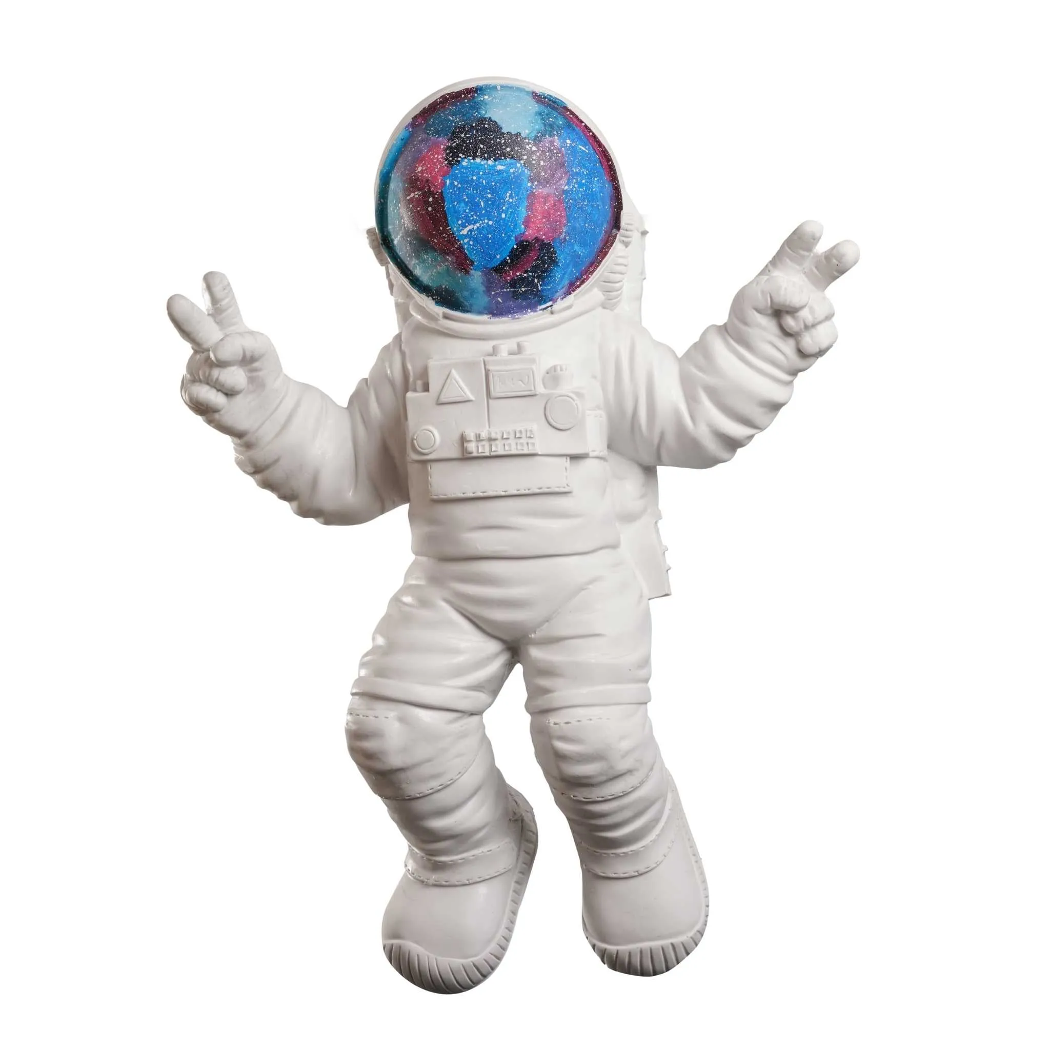 Peace Out Astronaut Wall Sculpture