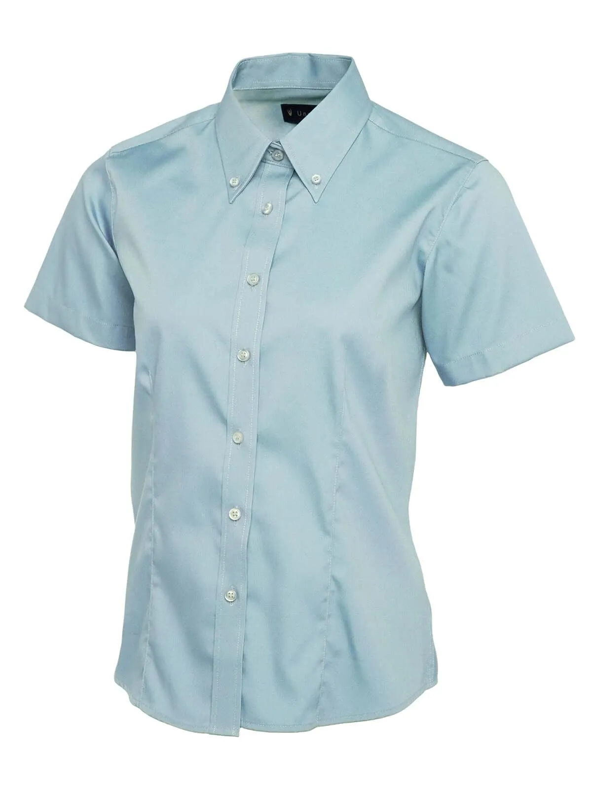 Pegasus Uniform Ladies Pinpoint Oxford Short Sleeve Shirt