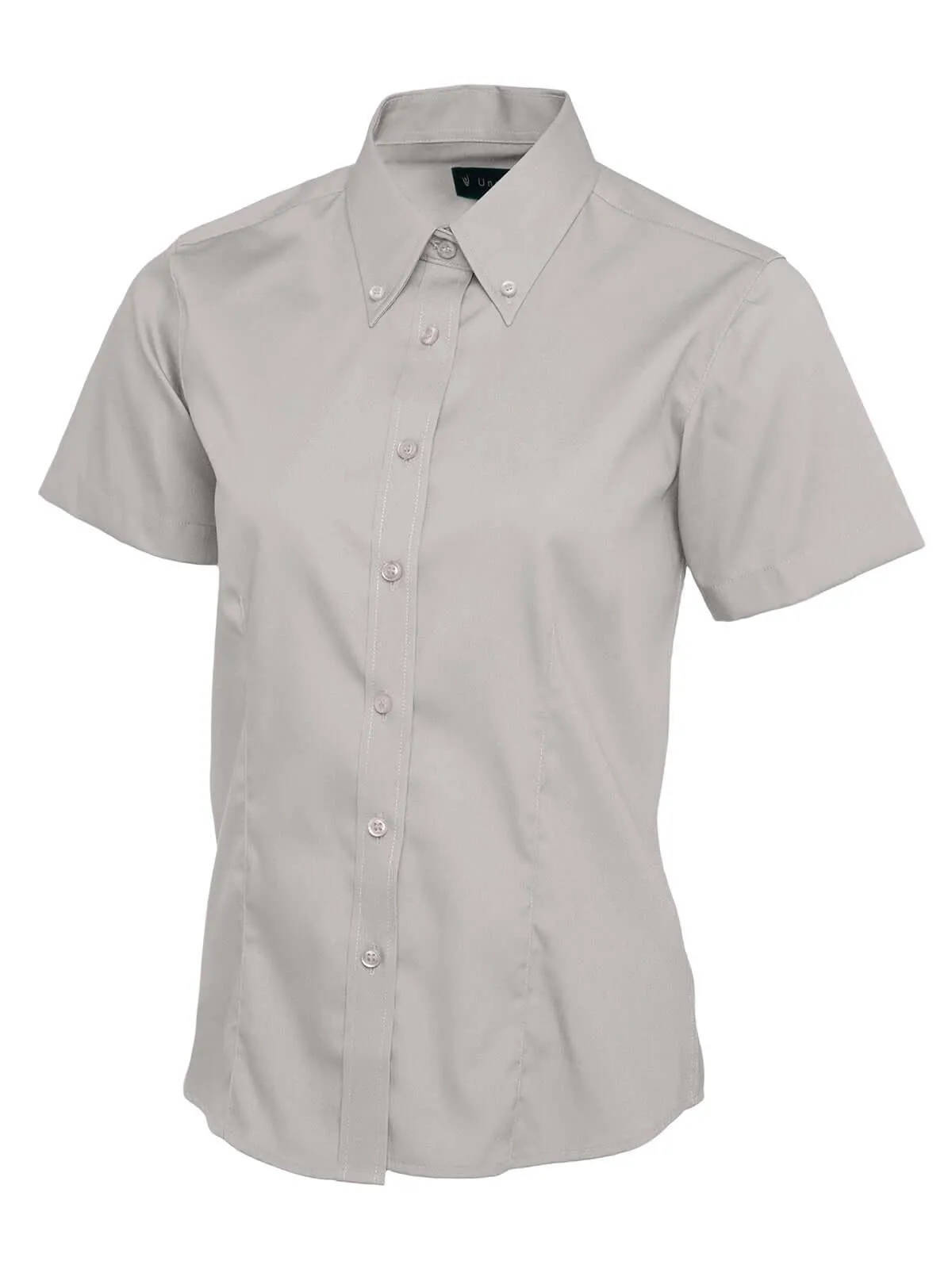 Pegasus Uniform Ladies Pinpoint Oxford Short Sleeve Shirt
