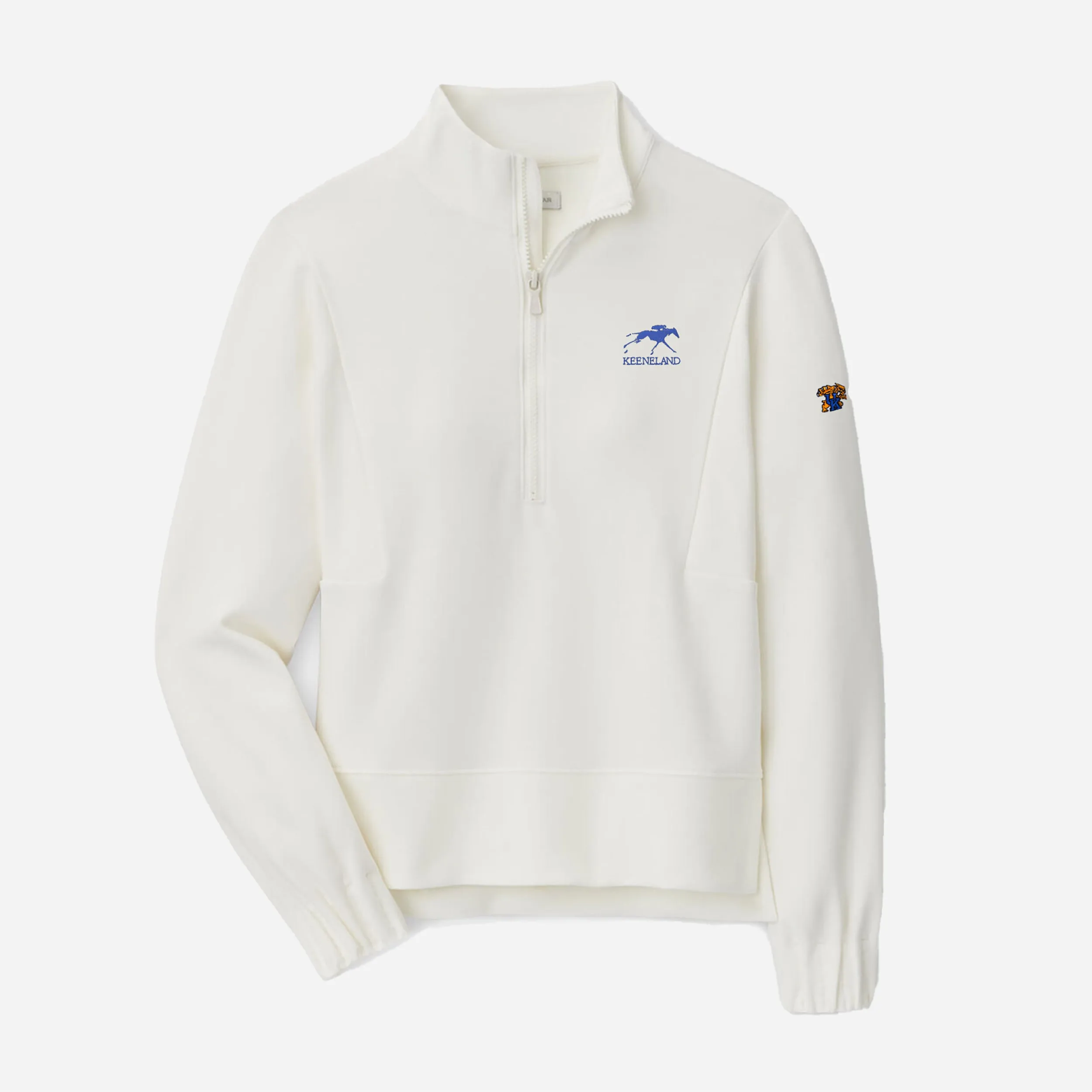 Peter Millar Keeneland Women’s UK Flora 1/2 Zip Pullover - Stylish and Comfortable Performance Top