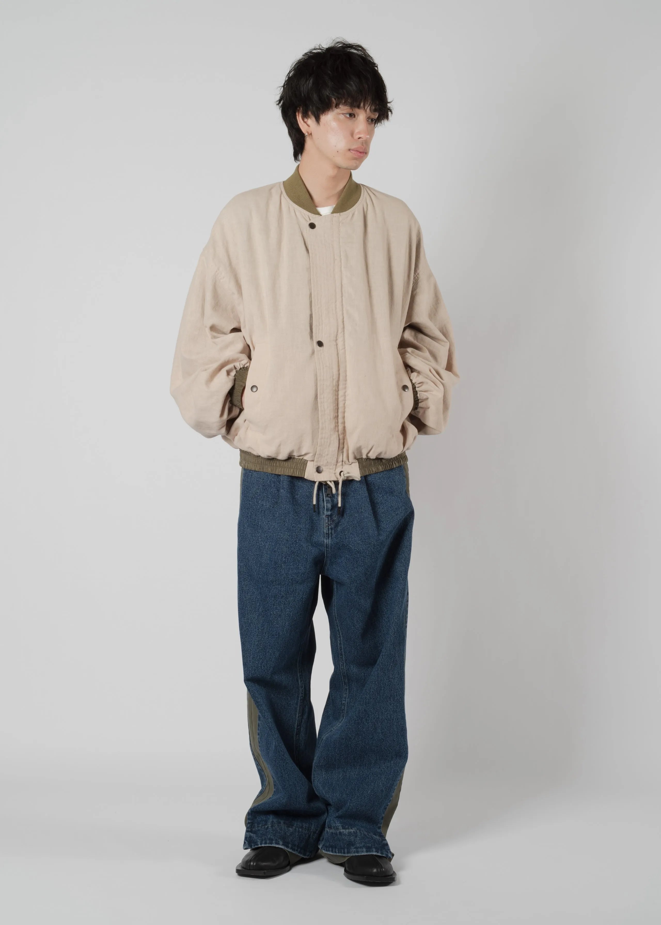 REVERSIBLE BOMBER JACKET