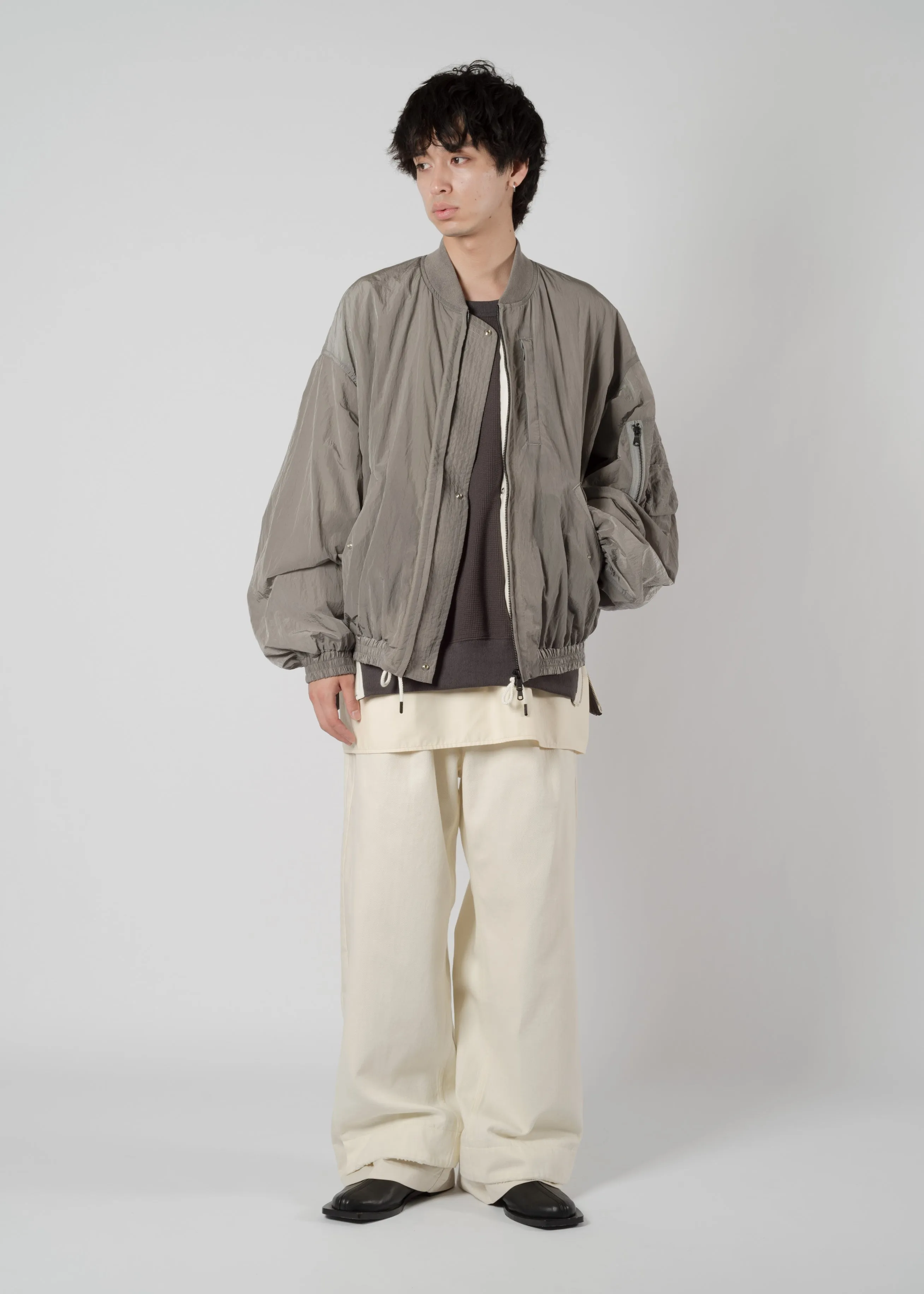 REVERSIBLE BOMBER JACKET
