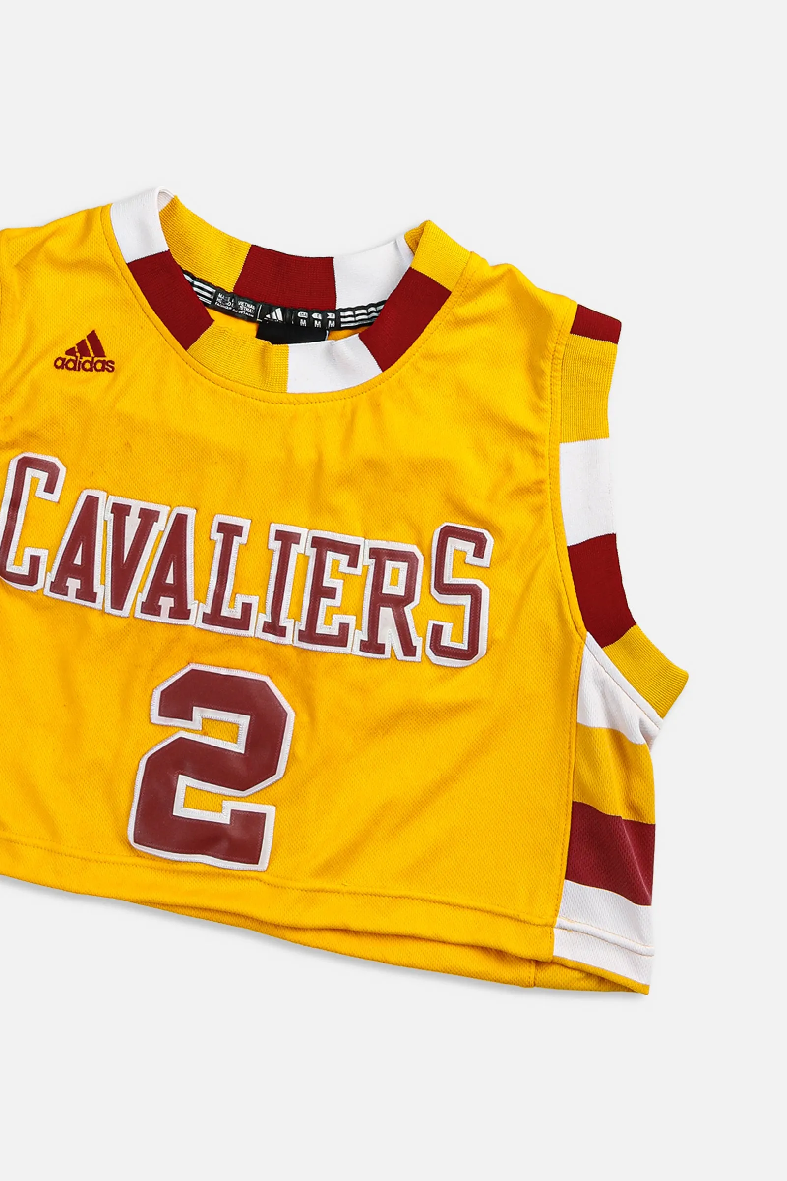 Rework Cleveland Cavaliers NBA Crop Jersey - M