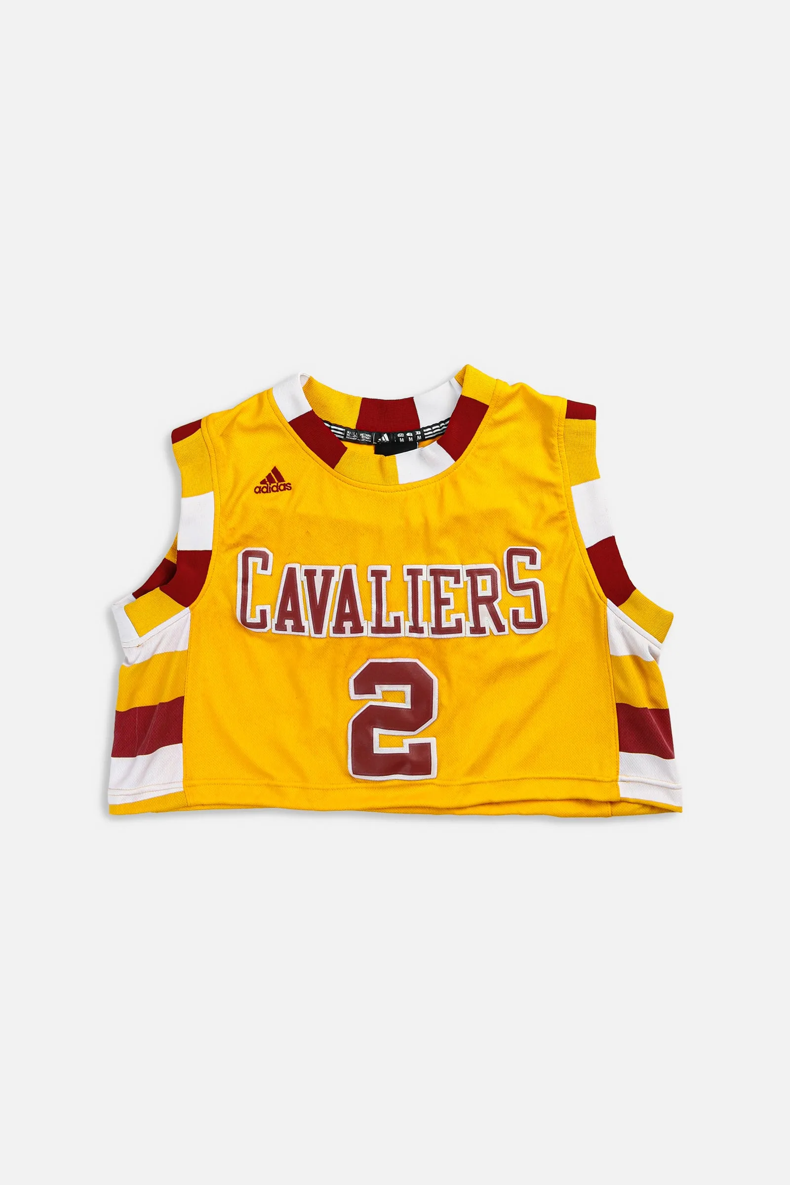 Rework Cleveland Cavaliers NBA Crop Jersey - M