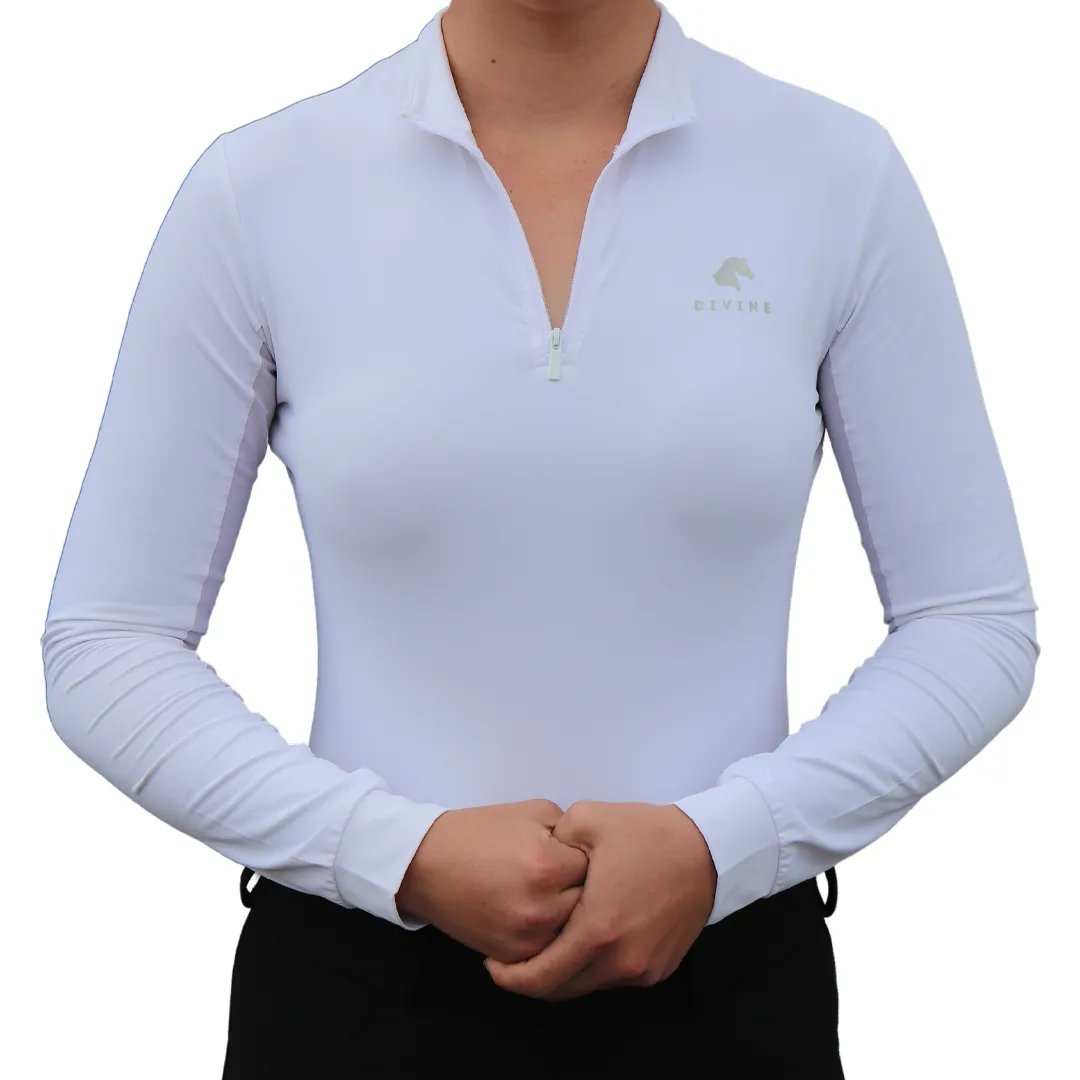 Sweet Lady Sun Shirt - White
