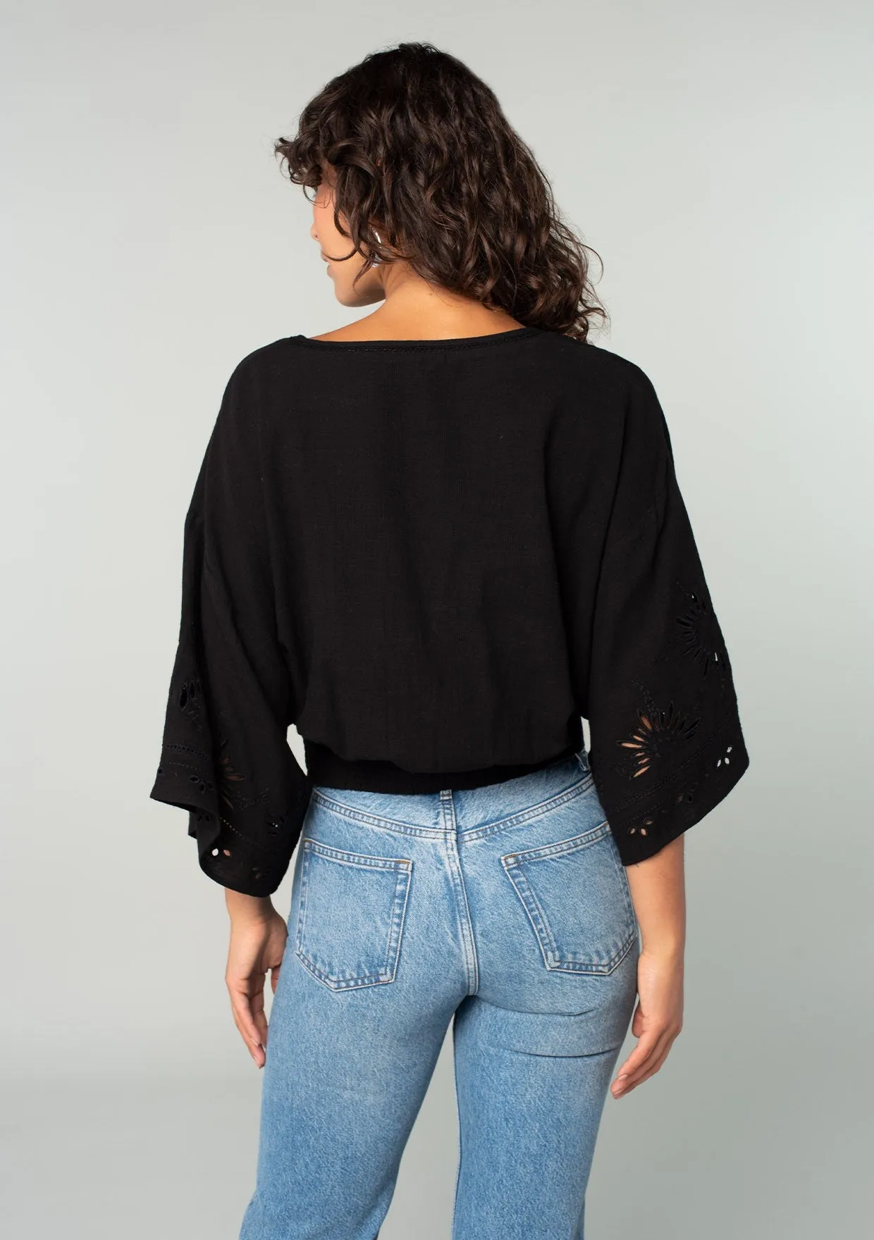 Tiara Eyelet Blouse