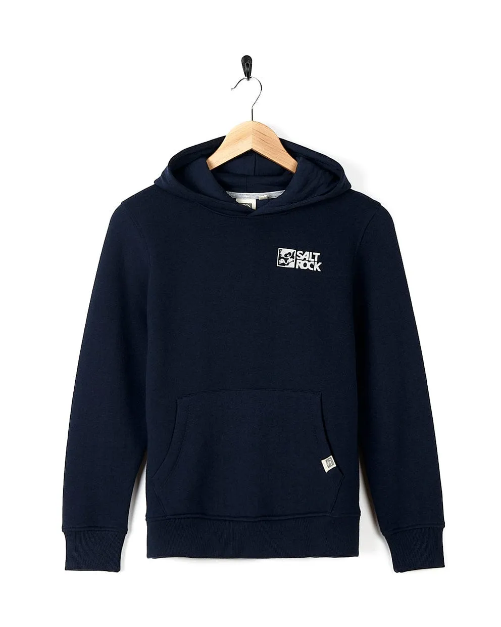 Tok Corp - Recycled Kids Pop Hoodie - Dark Blue