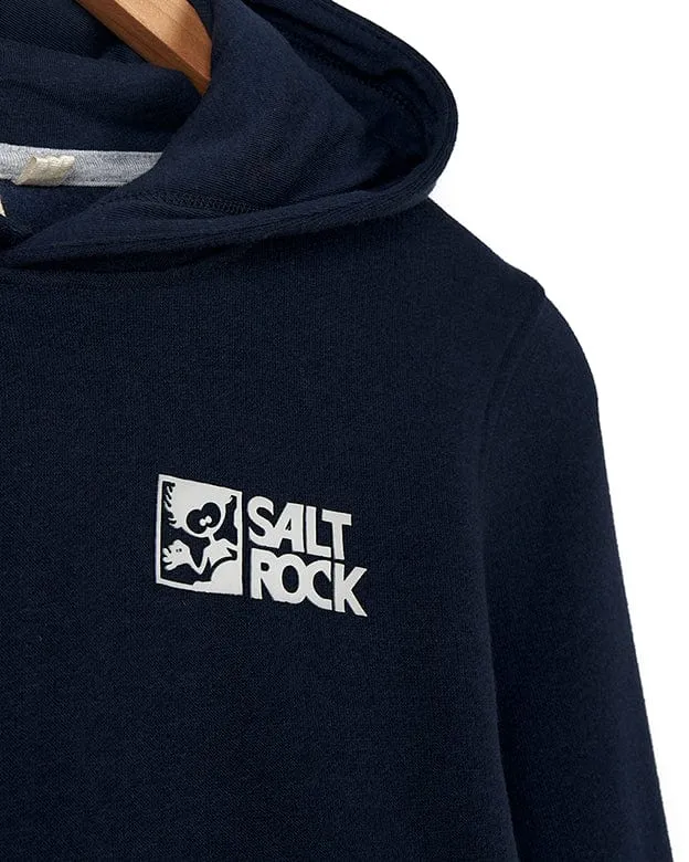 Tok Corp - Recycled Kids Pop Hoodie - Dark Blue