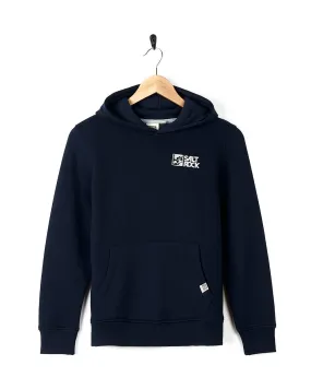 Tok Corp - Recycled Kids Pop Hoodie - Dark Blue